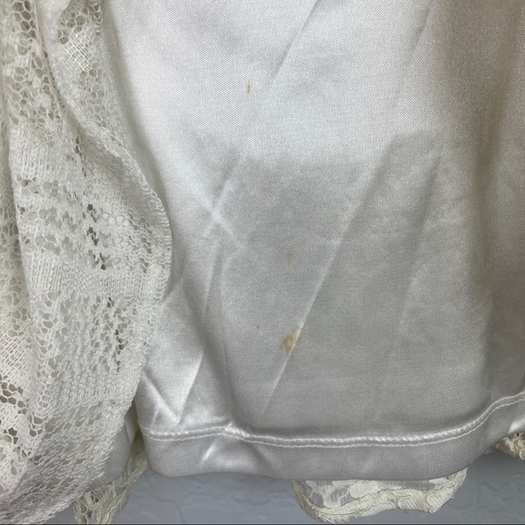 BCBGeneration Lace Fit‎ Flare Sleeveless Backless Mini Dress in White Women's 2 - Picture 6 of 12